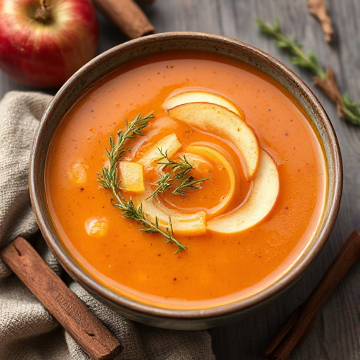 Sweet Potato and Apple Soup